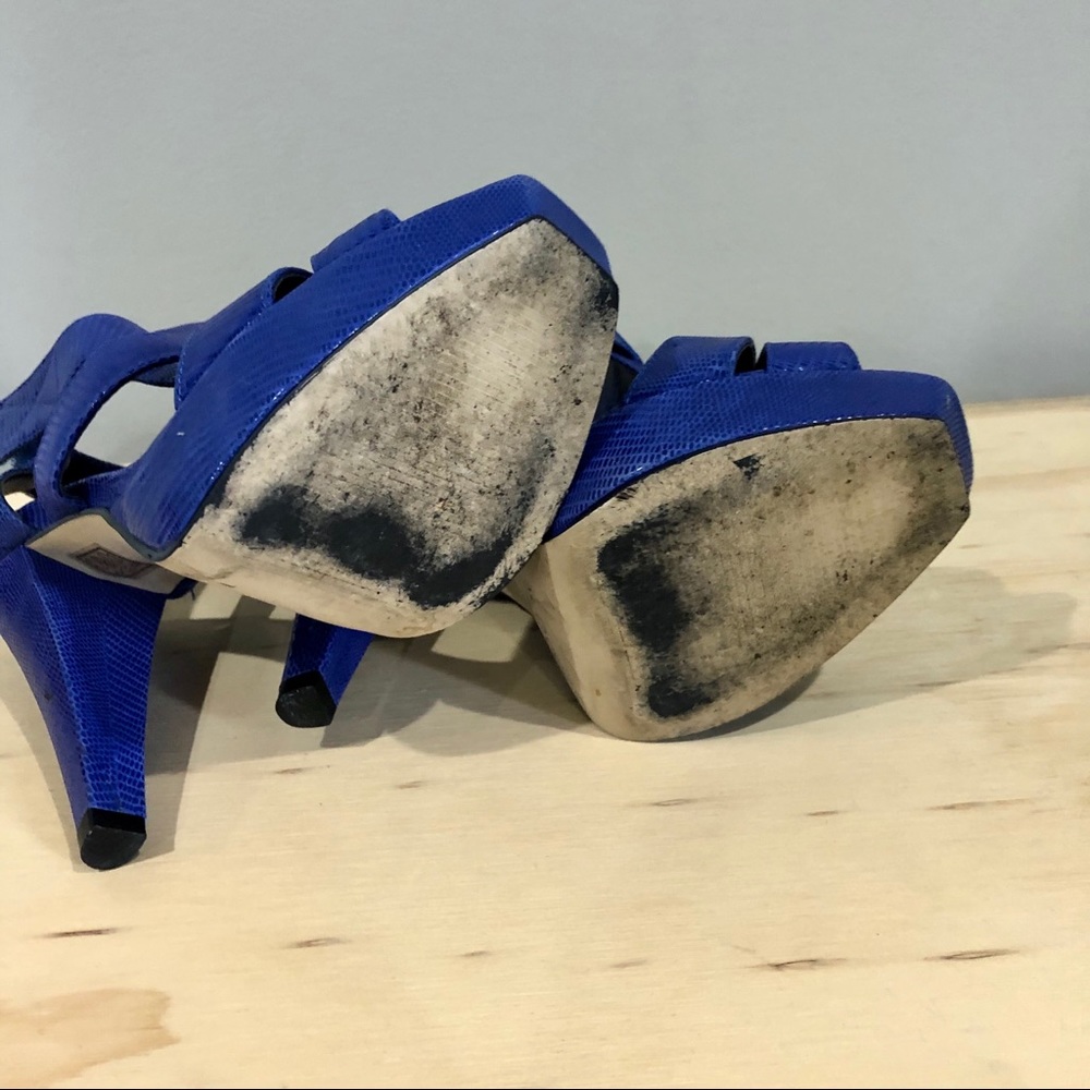 Aldo blue heels 36 - Picture 7 of 8